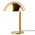 Paavo Tynell 9209 Brass and Rattan Table Lamp for GUBI unlit