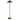 Ignazio Gardella Pagoda Piantina Indoor Outdoor Floor Lamp for Tato Stone Grey