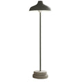 Ignazio Gardella Pagoda Piantina Indoor Outdoor Floor Lamp for Tato Stone Grey