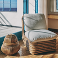Bohemina 72 Crespi chair and lamp