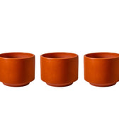 V3512_Set_of_Three_1960s_Gainey_Orange_Glazed_Planters_1_master.webp