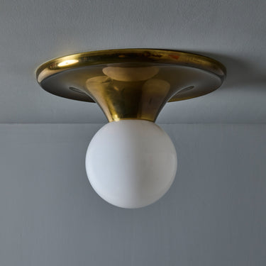 V3453 Large 1960s Achille Castiglioni & Pier Giacomo 'Light Ball' Wall or Ceiling Lamps 4.