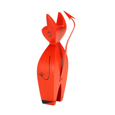 Alexander Girard Little Devil Wooden Doll Side View