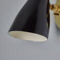 V3480 1950s Giuseppe Ostuni Model #101 Articulating Sconces in Black for O-Luce 19.jpg