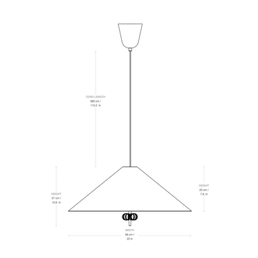 tynell 1967 pendant gubi dimensions'.png