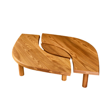 M4177 Pierre Chapo 'T22' Solid Wood Low Table for Chapo Création2.jpg