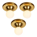 V3051_1960s Achille Castiglioni & Pier Giacomo 'Light Ball' Wall or Ceiling Lamp_two_enlig