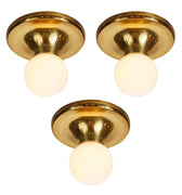 V3051_1960s Achille Castiglioni & Pier Giacomo 'Light Ball' Wall or Ceiling Lamp_two_enlig
