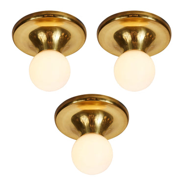 V3051_1960s Achille Castiglioni & Pier Giacomo 'Light Ball' Wall or Ceiling Lamp_two_enlig