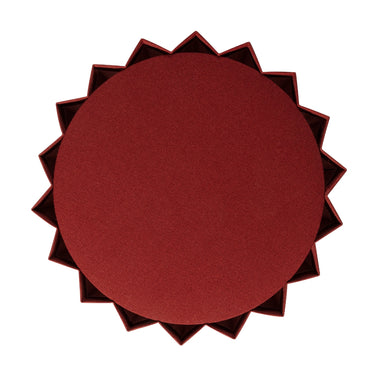 Plissé Burgundy Edition Table lamp by Folkform for Orsjo top view.jpg