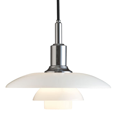 Poul Henningsen 'PH 3/2' Glass Pendant for Louis Poulsen Two enlighten chrome packshot
