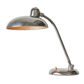 V3468 1940s Giovanni Michelucci Chrome Ministerial Table Lamp for Lariolux_1 two enlighten