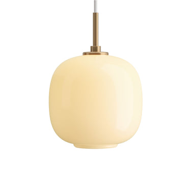 Yellow 175 litVL45 Radiohus pendant Two Enlighten Los Angeles Louis Poulsen.jpg