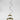 1960s Sergio Mazza Brass 'Delta' Pendant for Artemide two enlighten 