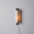 V3485 1930s Finnish Cylindrical Glass Plug-in Wall Lamp in the Manner of Paavo Tynell 2.jp