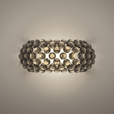Caboche Plus Wall Light for Foscarini lit grey.jpg