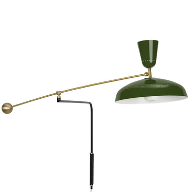 Green Pierre Guariche G1 Wall Light for Sammode Studio.jpg