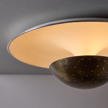 V3043 Large 1950s Gino Sarfatti Model #155 Ceiling Lamp for Arteluce 8.jpg