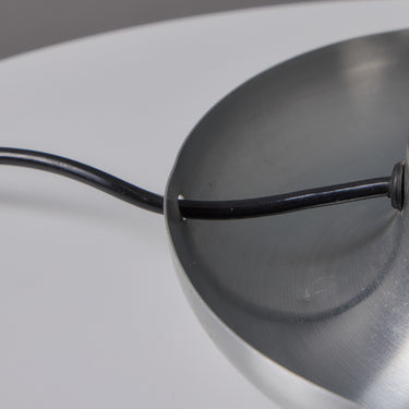 V3534 1970s Metal & Glass Table Lamp in the Manner of Achille Castiglioni  13.jpg