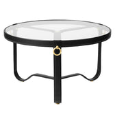 Jacques Adnet Circulaire Small Black Coffee table for gubi.jpg