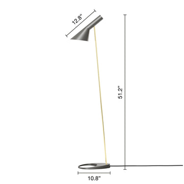 AJ floor lamp M5941 grey dimensions