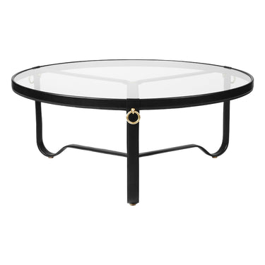Jacques Adnet Circulaire Large Coffee Table Black for GUBI.jpg