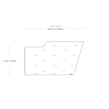 9464 tynell dimensions gubi wall light