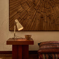 V3492 1950s ASEA Model E 1271 Perforated Metal & Brass Tripod Table Lamp Lifestyle 2.jpg