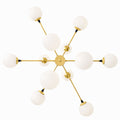 13Stilnovo Galassia brass and glass chandalier Two Enlighten Los AngelesStilnovo Galassia 