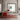 Blur kilim wool rug by Ronan and Erwan Bouroullec for Nanimarquina in red office rug
