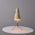 V3492 1950s ASEA Model E 1271 Perforated Metal & Brass Tripod Table Lamp 17.jpg