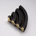 5535 Brass Aubock Rainbow bookend flat