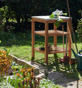 Maria Zachariae Outdoor 'Pantry Module' in Limestone and Teak for Skagerak Two enlighten