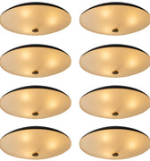 V3537 1950s Stilnovo Opaline Glass & Black Metal Ceiling Lamp 8-up.jpg