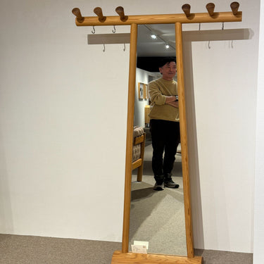 7Enzo Mari Vertana mirror Japanese Cedar for Hiday Two Enlighten Los Angeles.jpg