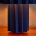 Plissé Blue Edition Table Lamp Detail folkform two enlighten base