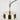 1960s Sergio Mazza Brass 'Delta' Pendant for Artemide two enlighten 