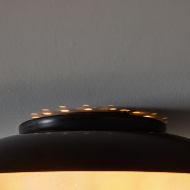 V3537 1950s Stilnovo Opaline Glass & Black Metal Ceiling Lamp 13.jpg