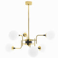 10Stilnovo Galassia brass and glass chandalier Two Enlighten Los AngelesStilnovo Galassia 