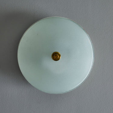 V3465 1950s Glass & Metal Ceiling Lamps Attributed to Oscar Torlasco for Lumi 12.jpg