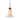 V3474 Medium 1960s Vistosi Model #L261 'Comare' Blown Murano Glass & Metal Suspension Lamp