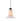 V3474 Medium 1960s Vistosi Model #L261 'Comare' Blown Murano Glass & Metal Suspension Lamp
