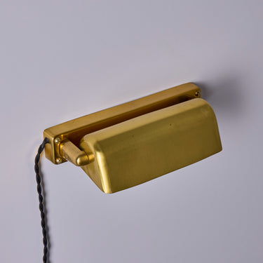 V3494 Pair of 1930s Finnish Minimalist Brass Wall Lights Attributed to Paavo Tynell 6.jpg