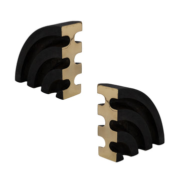 Aubock 5535 rainbow brass bookend packshot