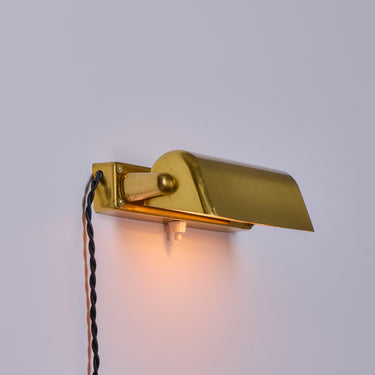 V3494 Pair of 1930s Finnish Minimalist Brass Wall Lights Attributed to Paavo Tynell 9.jpg