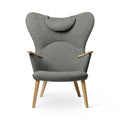 oiled oak fiord 151 fabric mama bear chair carl hansen