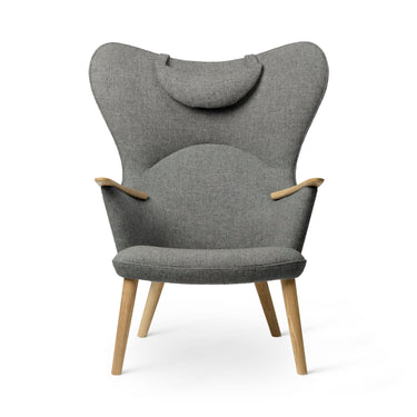oiled oak fiord 151 fabric mama bear chair carl hansen