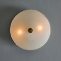 V3465 1950s Glass & Metal Ceiling Lamps Attributed to Oscar Torlasco for Lumi 11.jpg