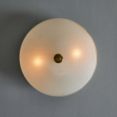 V3465 1950s Glass & Metal Ceiling Lamps Attributed to Oscar Torlasco for Lumi 11.jpg