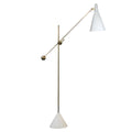 Tapio Wirkkala 'Crane' Floor lamp in white for innolux two enlighten